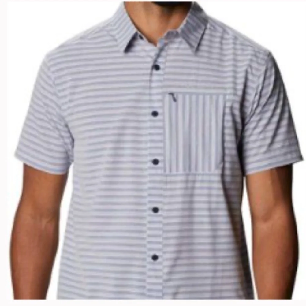 COLUMBIA Omni Shade button down L - Picture 2 of 6